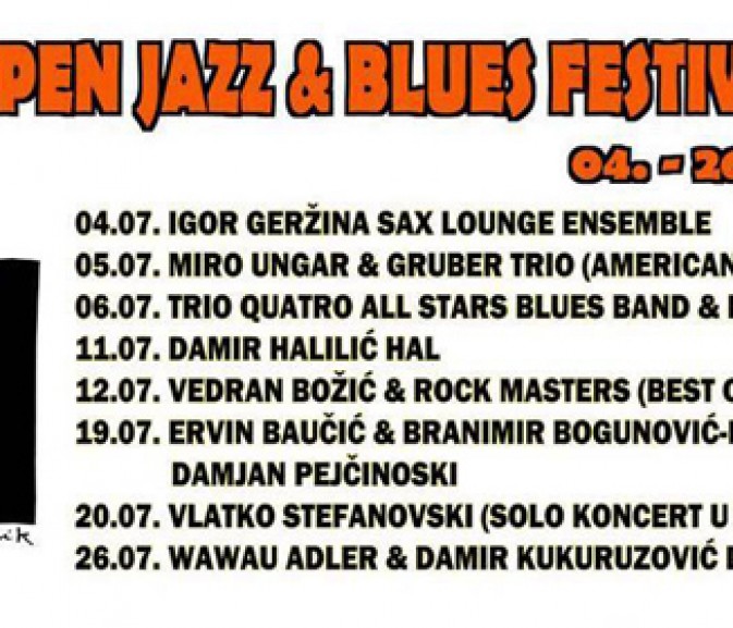 Počeo Siscia Open Jazz & Blues Festival